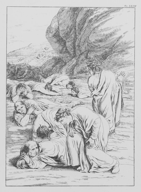 La Divina Commedia di Dante, Purgatorio, Tavola XXVIII da Bernhard Schuler