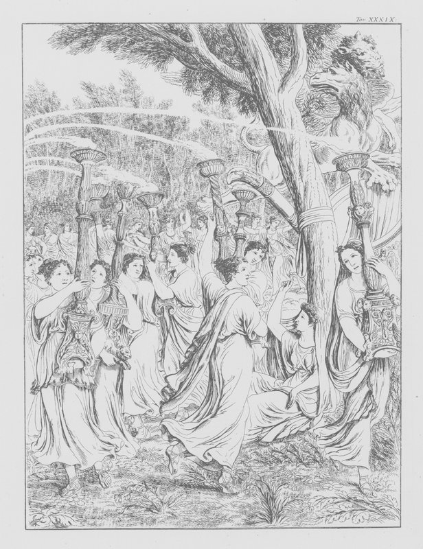 La Divina Commedia di Dante, Purgatorio, Tavola XXXIX da Bernhard Schuler