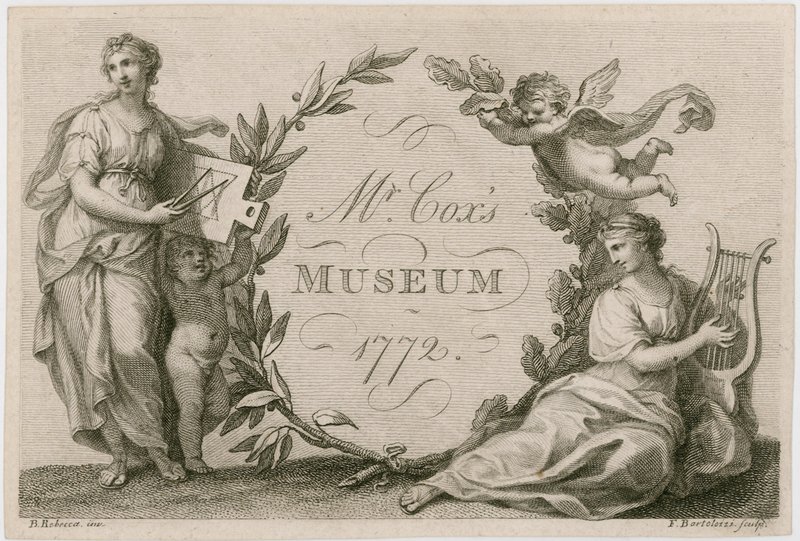 Il Museo di Mr Cox, 1772 da Biagio Rebecca