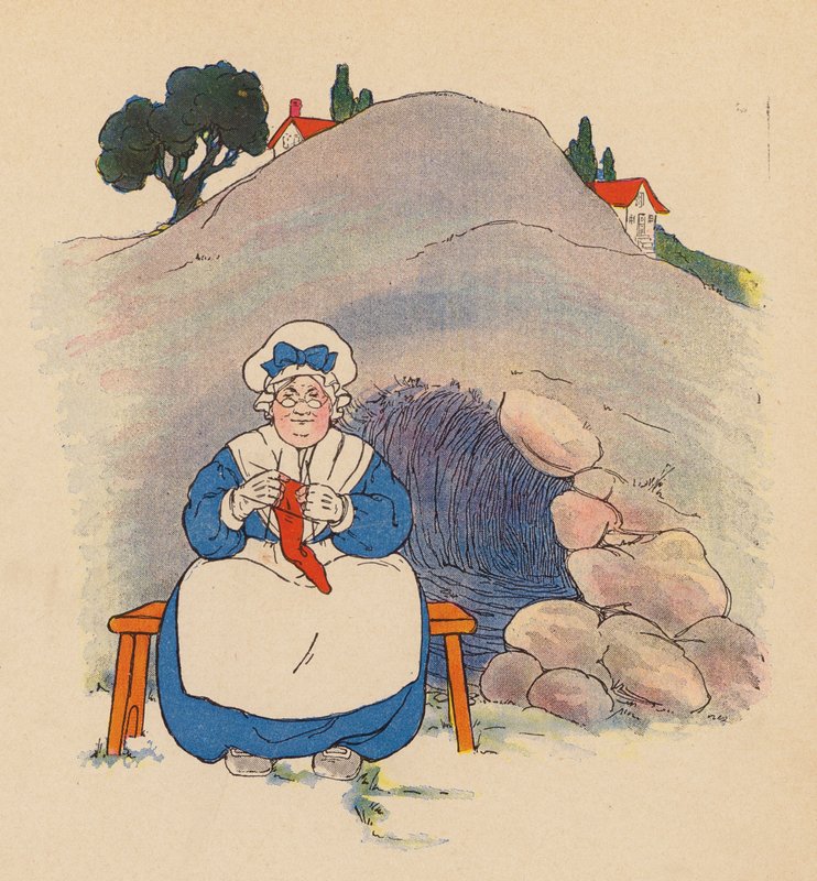 Filastrocca: La vecchia sotto una collina da Blanche Fisher Wright