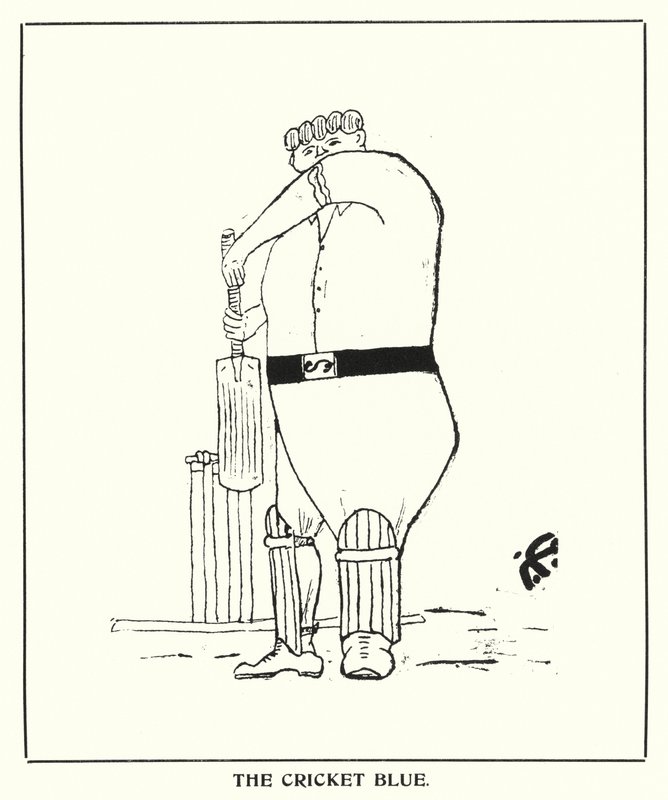 Oxford Quips: Il Blu del Cricket da Bohun Lynch