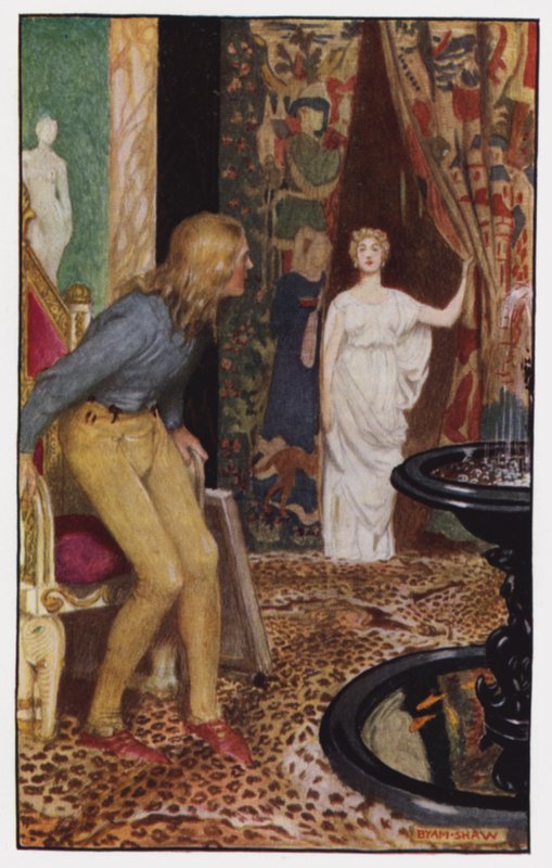 Illustrazione per Il chiostro e il focolare di Charles Reade da Byam (after) Shaw