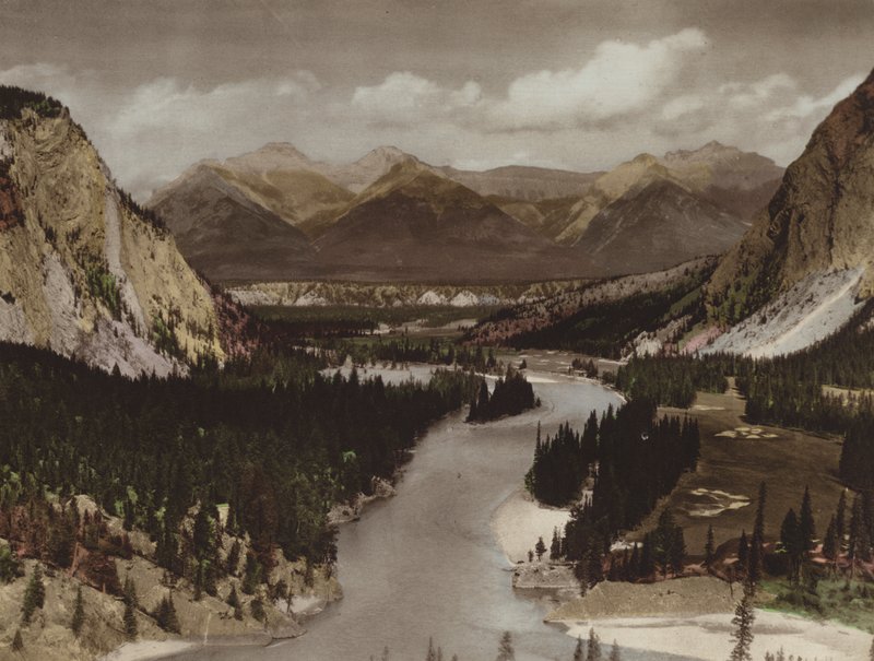 Valle del Bow, Banff da Byron Hill Harmon