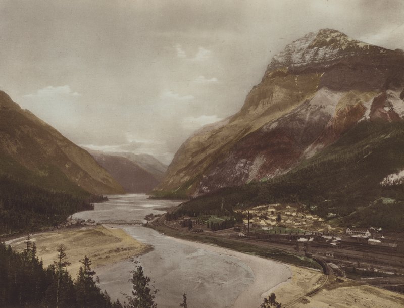 Field, Columbia Britannica e Monte Stephen da Byron Hill Harmon