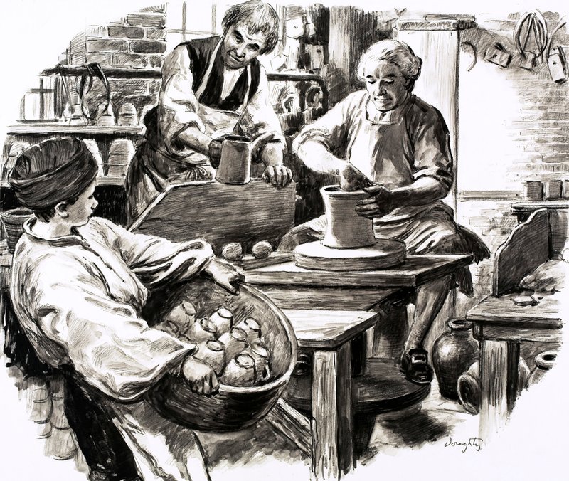 Josiah Wedgwood fu apprendista nell