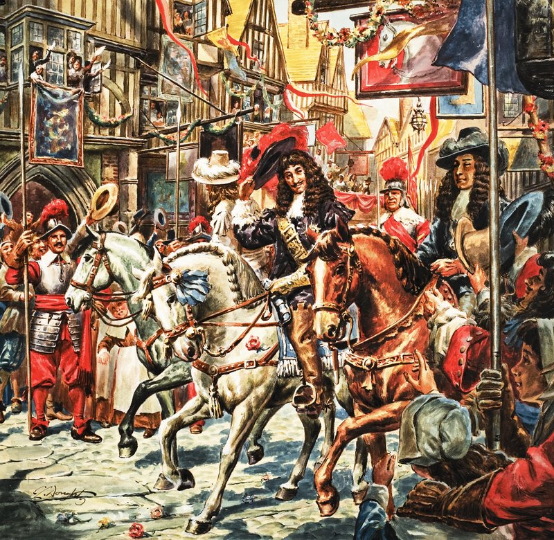 Storia della nostra capitale: La peste su Londra. Carlo II. da C.L. Doughty