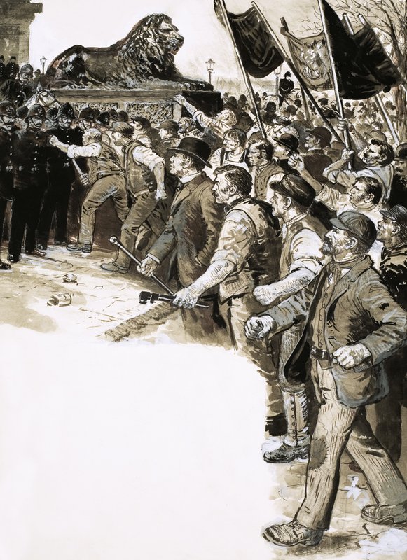 La scena del crimine: La battaglia di Trafalgar Square da C.L. Doughty