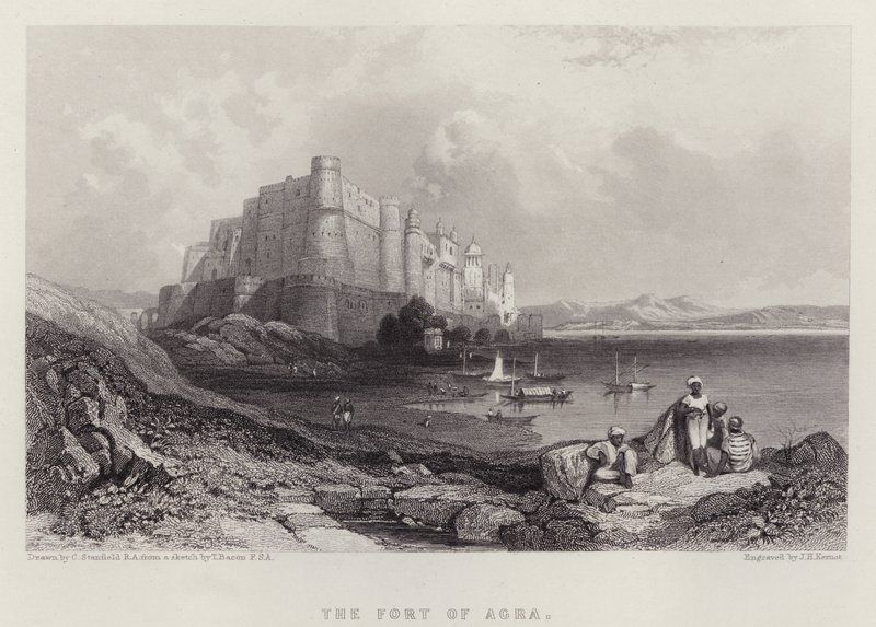Il Forte di Agra da C. (after) Stanfield