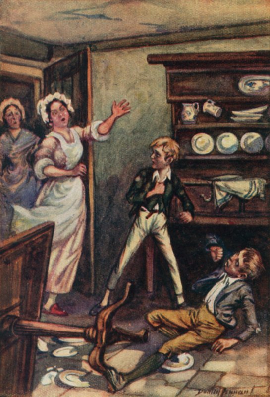 Illustrazione per Oliver Twist di Charles Dickens da C. Dudley (after) Tennant