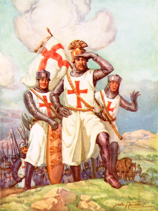 Il re dal cuore di leone in Terra Santa da C. Dudley Tennant