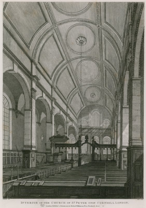 Chiesa di San Pietro su Cornhill, Londra da C. John Mayle Whichelo