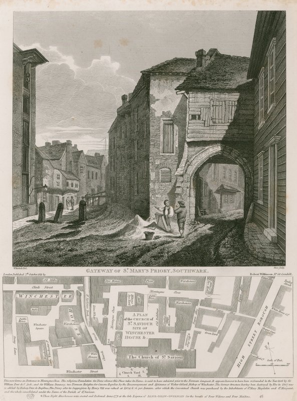 Portale del Priorato di Santa Maria, Southwark da C. John Mayle Whichelo