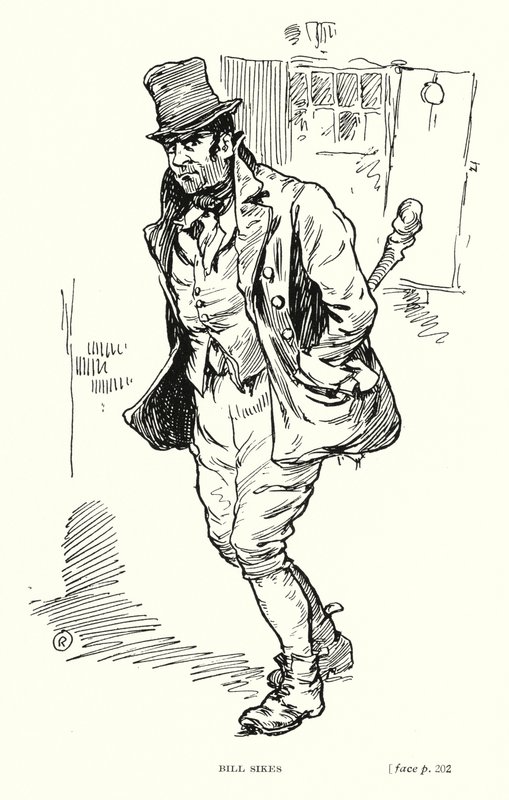 Personaggio di Dickens: Bill Sikes da Captain Edward Henry Handley Read