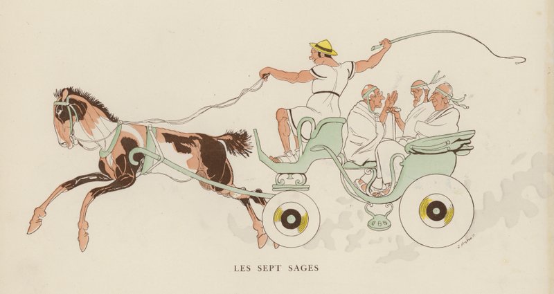 Illustrazione per Les Courses Dans L