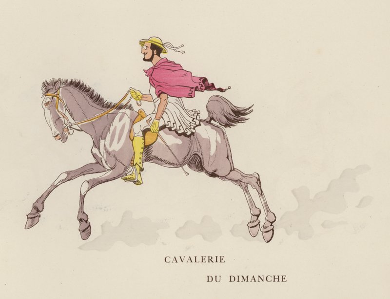 Illustrazione per Les Courses Dans L