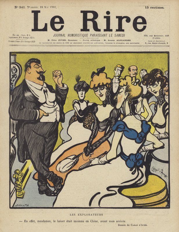 Illustrazione per Le Rire da Caran d Ache