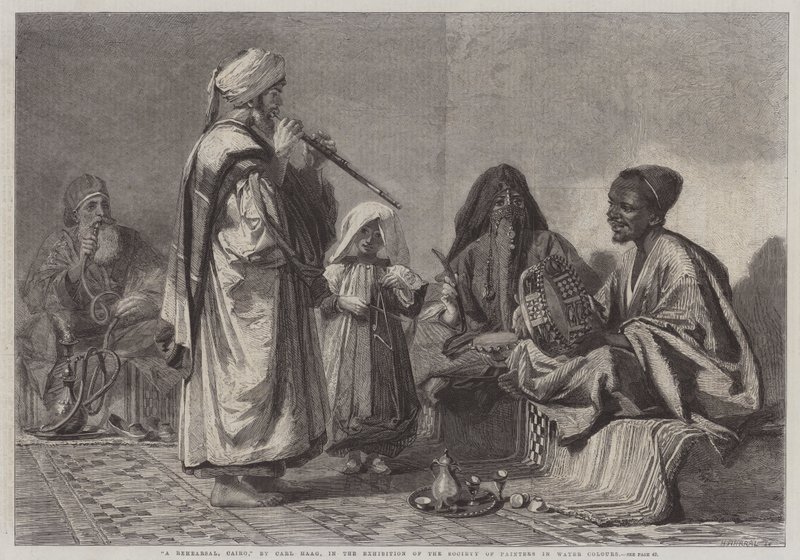 Una prova, Il Cairo da Carl Haag