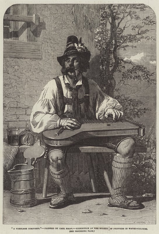 Un compositore tirolese da Carl Haag