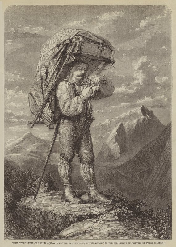 Il corriere tirolese da Carl Haag