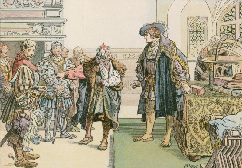 Il giudizio di Joachim I contro i baroni rapinatori di Lindenberg nel 1504 da Carl Rohling