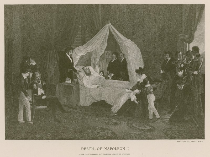 Morte di Napoleone I da Carl von Steuben