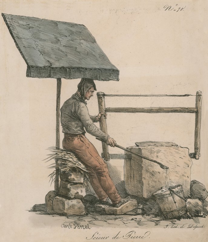 Scieur de Pierre da Carle Vernet