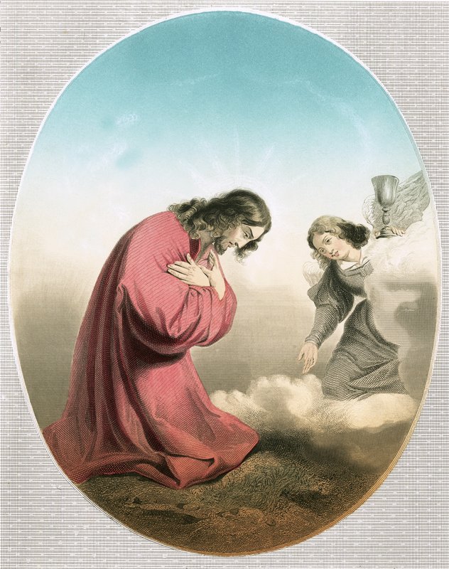 Angelo che appare a Cristo da Carlo Dolci