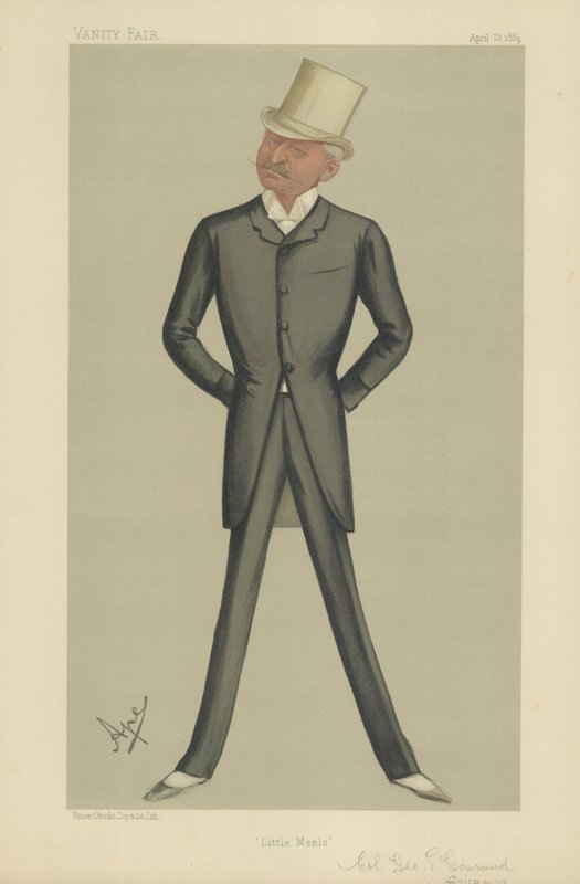 Colonnello George E Gouraud da Carlo Pellegrini
