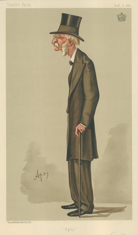 Generale Visconte Templetown, Upty, 18 agosto 1888, caricatura di Vanity Fair da Carlo Pellegrini