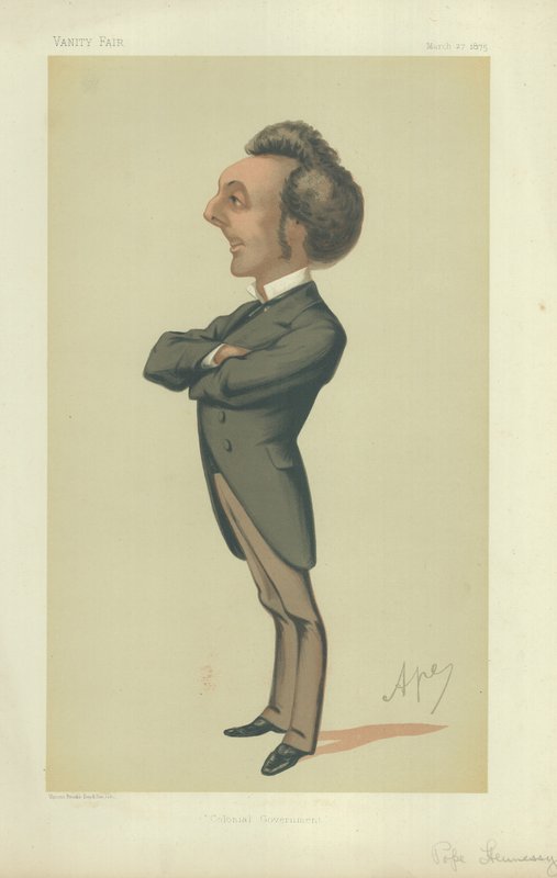Sua Eccellenza il Governatore John Pope Hennessy da Carlo Pellegrini