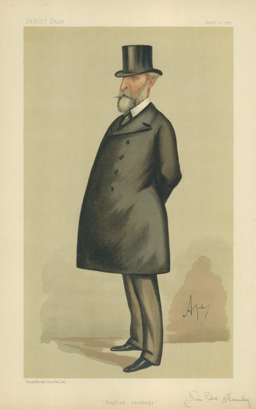 Tenente Generale Sir Edward Bruce Hamley da Carlo Pellegrini