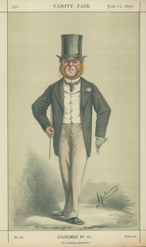Mr E N Knatchbull-Hugessen da Carlo Pellegrini