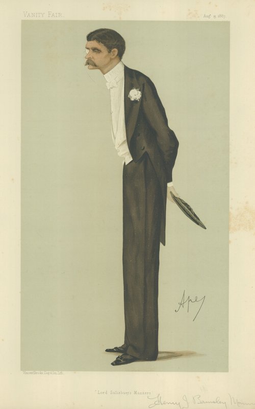 Mr Henry John Brinsley Manners da Carlo Pellegrini