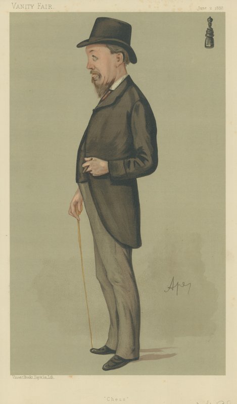 Mr Joseph Henry Blackburne da Carlo Pellegrini