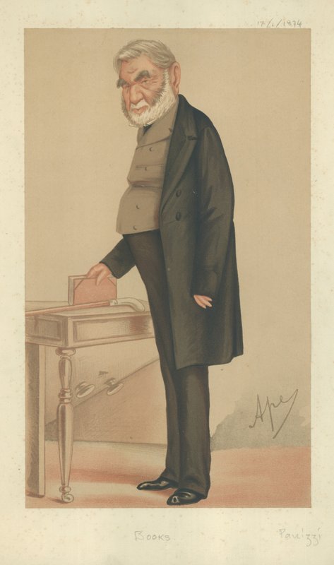 Sir Anthony Panizzi da Carlo Pellegrini