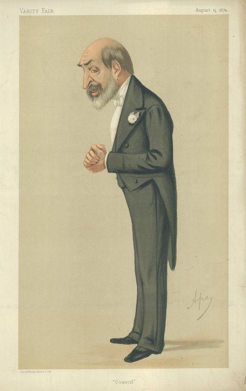 Sir Arthur Helps da Carlo Pellegrini