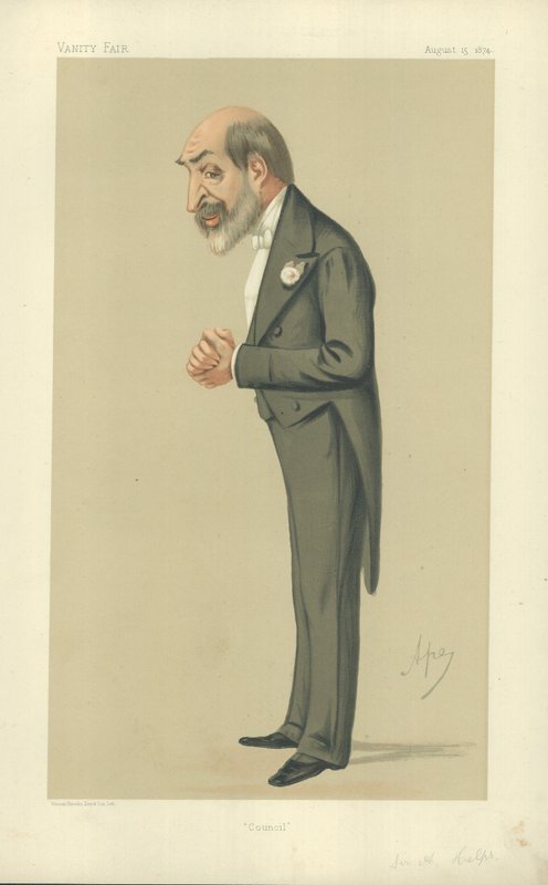 Sir Arthur Helps da Carlo Pellegrini
