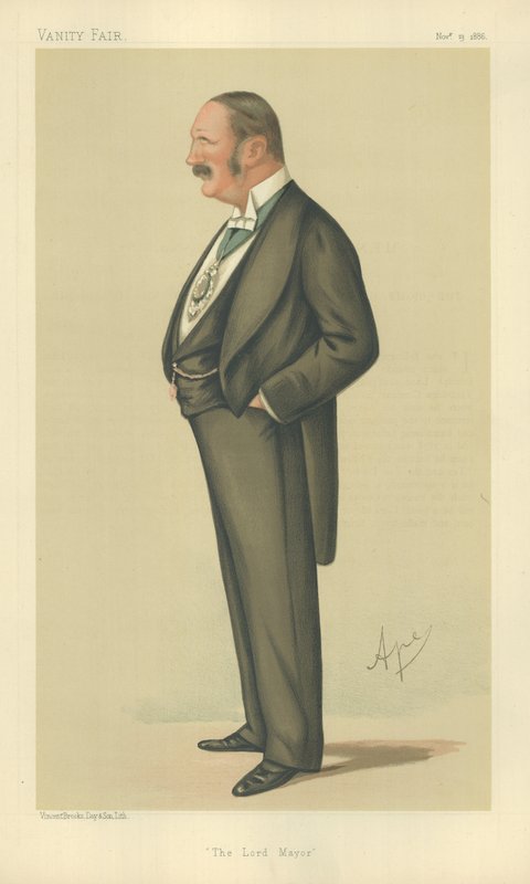 Sir Reginald Hanson, Il Diritto Onorevole Il Sindaco di Londra da Carlo Pellegrini