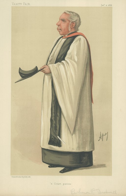 Il Reverendo Canonico Robinson Duckworth da Carlo Pellegrini