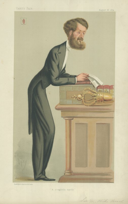 Il Diritto Onorevole Sir Michael Hicks Beach da Carlo Pellegrini