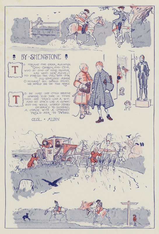 Una ballata, di Shenstone da Cecil Charles Windsor Aldin