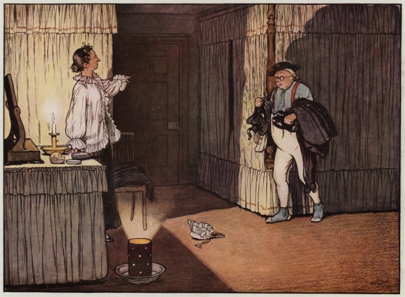 Illustrazione per "The Pickwick Papers" di Cecil Aldin da Cecil Charles Windsor Aldin