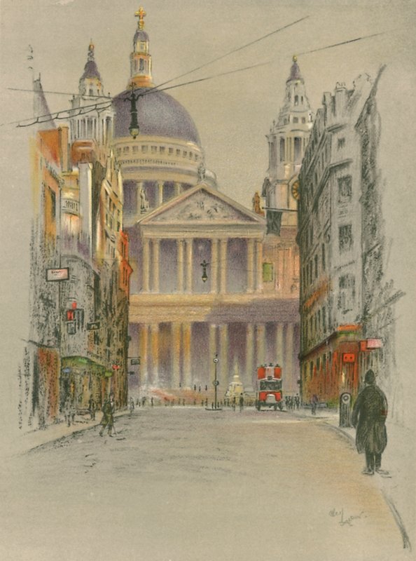 Cattedrale di San Paolo da Cecil Charles Windsor Aldin
