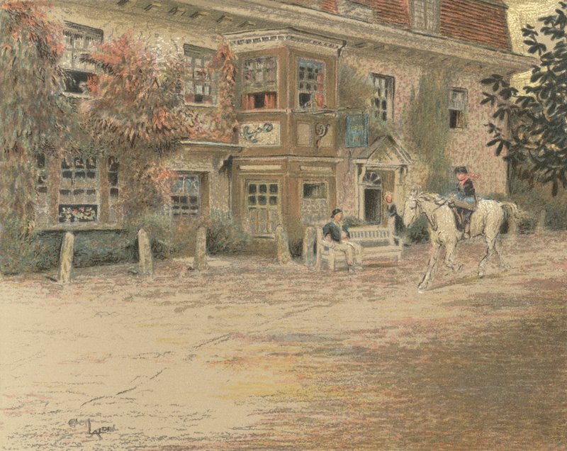 The Anchor Inn, Liphook da Cecil Charles Windsor Aldin