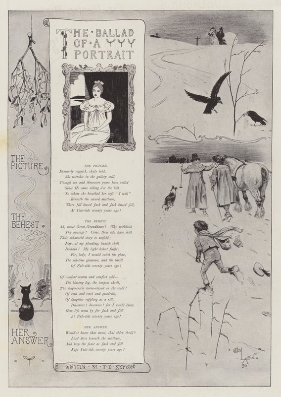 La Ballata di un Ritratto, di J D Symon da Cecil Charles Windsor Aldin