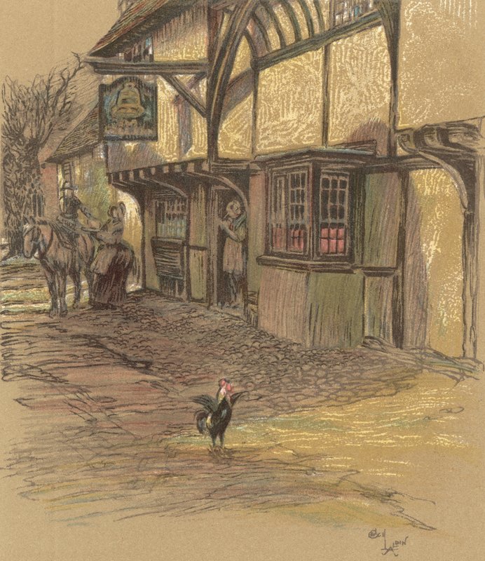 The Bell Inn, Waltham St Lawrence da Cecil Charles Windsor Aldin