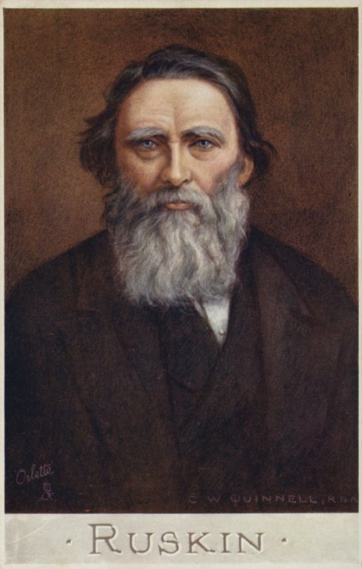 John Ruskin (1819-1900), scrittore, critico d