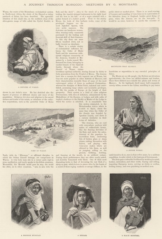 Un viaggio attraverso il Marocco da Charles Auguste Loye