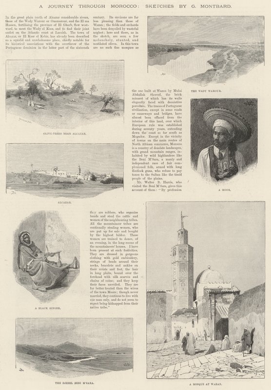 Un viaggio attraverso il Marocco da Charles Auguste Loye