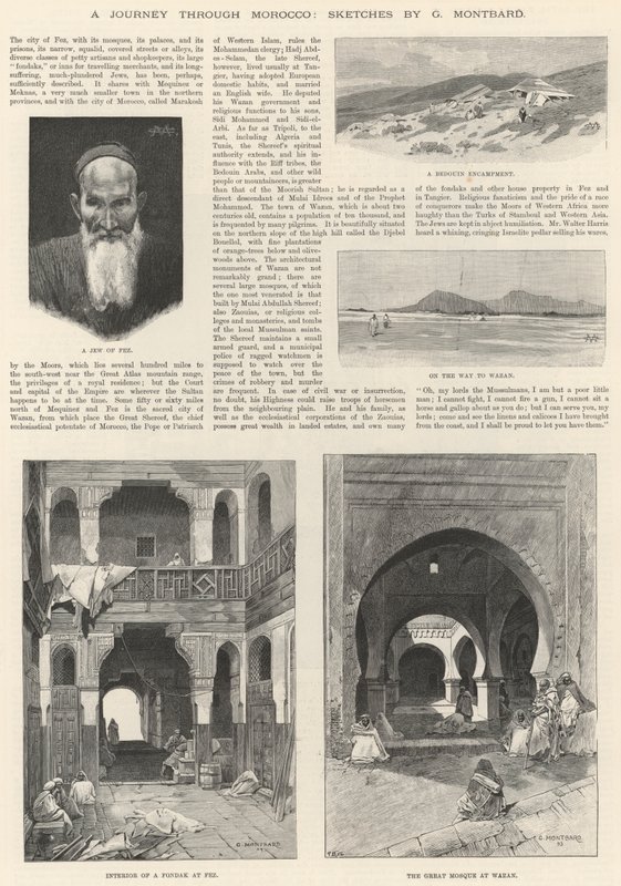Un viaggio attraverso il Marocco da Charles Auguste Loye
